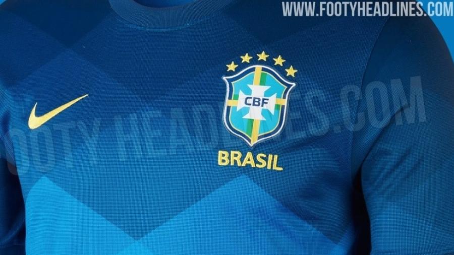 Camisa Brasil Azul 2020