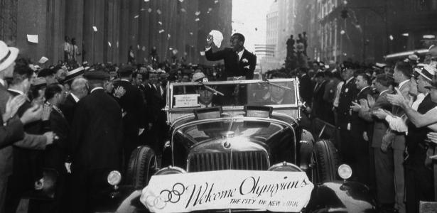 Jesse Owens nos Jogos Olímpicos de Verão de 1936