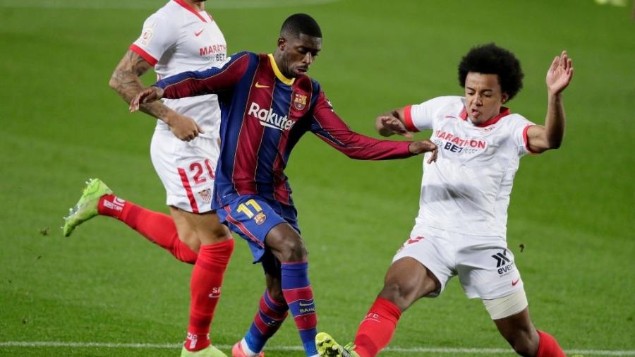 Barcelona e Sevilla se enfrentam pela Copa do Rei - David S. Bustamante/Soccrates/Getty Images