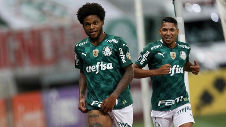 Luiz Adriano comemora contra Del Valle - Divulgação/Conmebol - Divulgação/Conmebol