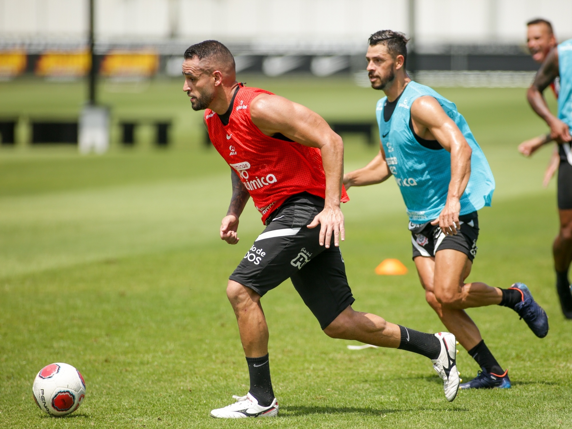 Futebol masculino: Timão faz treino de posse em campo reduzido