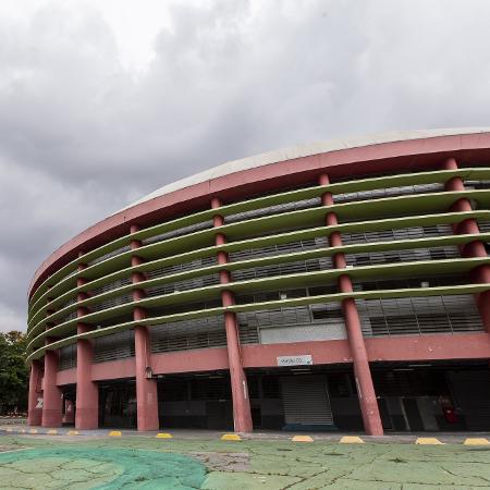 Fachada do Ginásio do Ibirapuera - Adriano Vizoni/Folhapress