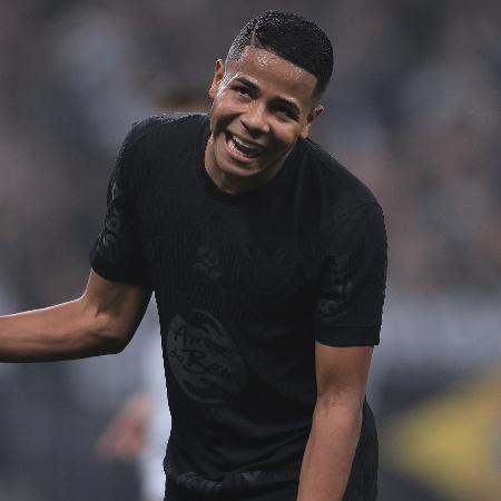 Wesley, do Corinthians, durante jogo contra o Criciúma, pelo Brasileirão - Ettore Chiereguini/AGIF