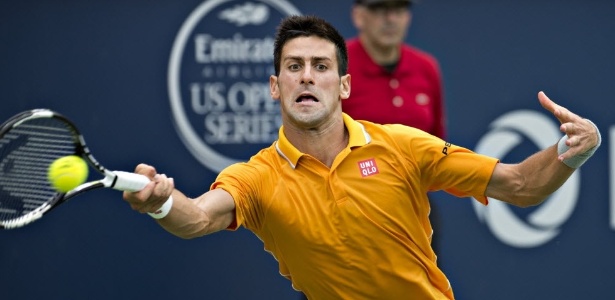 Novak Djokovic derrotou Jeremy Chardy nas semis e encara Andy Murray na final do Masters 1000, no Canadá - Xinhua