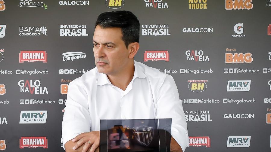 Rui Costa, diretor de futebol do Atlético-MG, fala sobre ações no mercado da bola - Bruno Cantini/Divulgação/Atlético-MG
