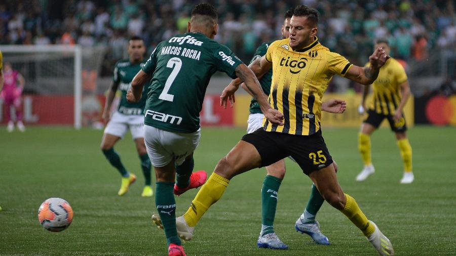 O Palmeiras fez seu último jogo pela Libertadores em março, contra o Guaraní - Bruno Ulivieri/AGIF
