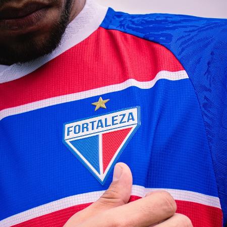 Detalhe da nova camisa do Fortaleza - Reprodução/X/FortalezaEC