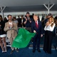 Donald Trump acompanha e d&aacute; a largada no GP de Washington da Formula Indy