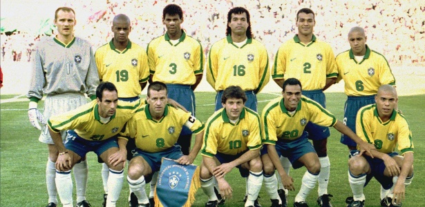 Seleção brasileira - final Copa América de 1997 - Antonio Gaudério/Folhapress - Antonio Gaudério/Folhapress