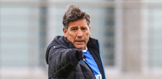 Renato Gaúcho, técnico do Grêmio, que pede ajuda à CBF para jogo de volta - Lucas Uebel/Grêmio