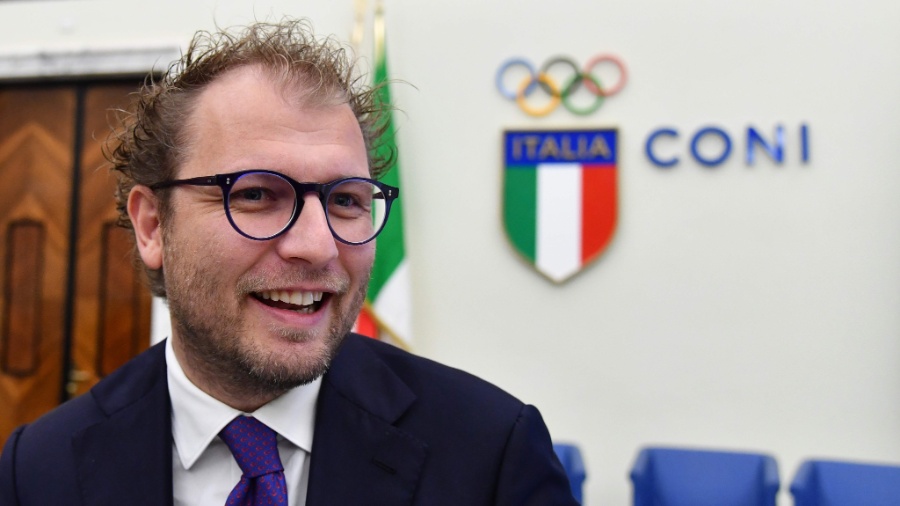 O ministro dos Esportes da Itália Luca Lotti - Alberto Pizzoli/AFP