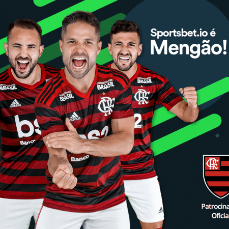 Flamengo oficializou acordo de patrocínio com Sportsbet.io - Reprodução / site Flamengo