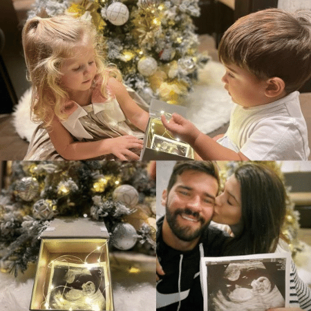 Alisson Becker anuncia que será pai pela terceira vez - Reprodução/Instagram