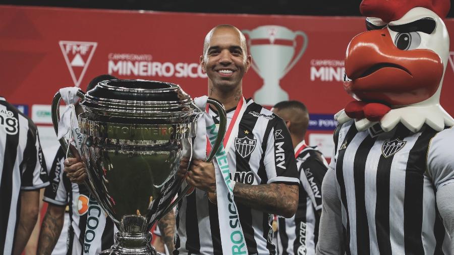 Diego Tardelli fez apenas sete jogos na temporada e tem vínculo se encerrando no final de maio com o Atlético-MG - Pedro Souza/Atlético