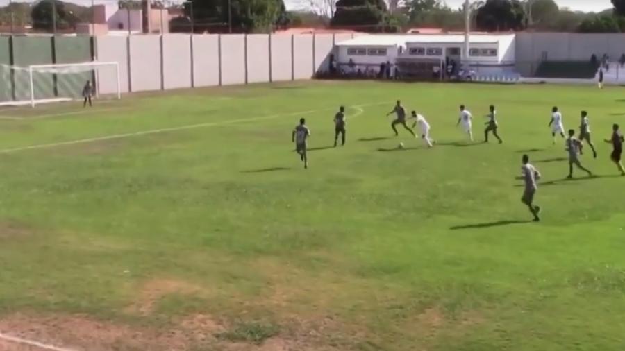 Kennyd Lucca, agora no Cuiabá, marcou quatro gols na goleada sobre o Operário no sub-17 - Reprodução/Instagram