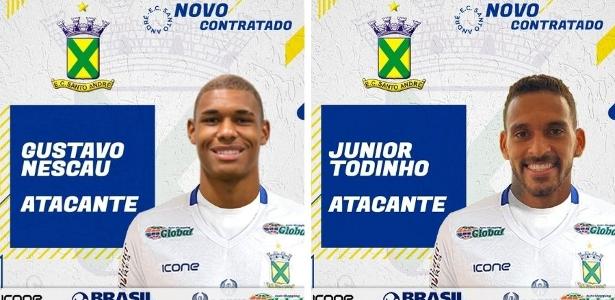 Santo André terá dupla Nescau e Todinho no elenco para 2022