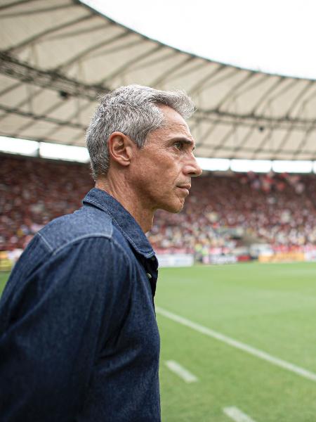 Paulo Sousa antes da partida entre Flamengo x Vasco, pela semifinal do Carioca - Jorge Rodrigues/AGIF