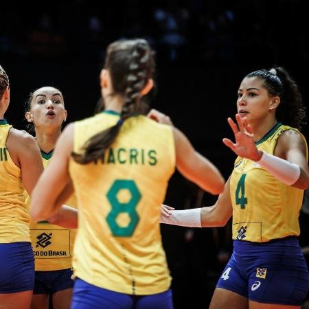 Brasil venceu Porto Rico pelo Mundial de vôlei feminino - Divulgação