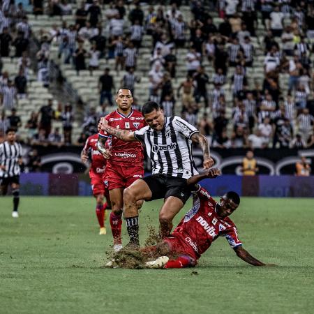 Benevenuto jogador do Fortaleza durante partida contra o Ceará  - Lucas Emanuel/AGIF