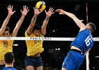 Itália vence o Brasil por 3 a 1 no vôlei masculino nas Olimpíadas - Natalia KOLESNIKOVA / AFP