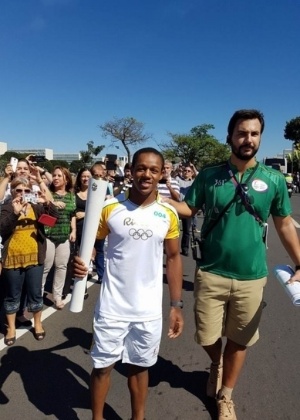 Reprodução/Twitter oficial Rio-2016