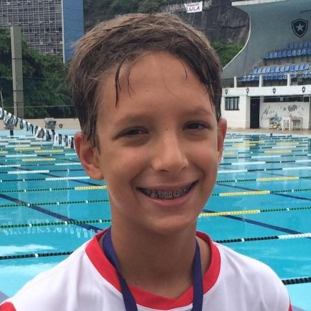 Caio Ottoni, nadador de 13 anos que morreu no treinamento - Reprodução/Facebook