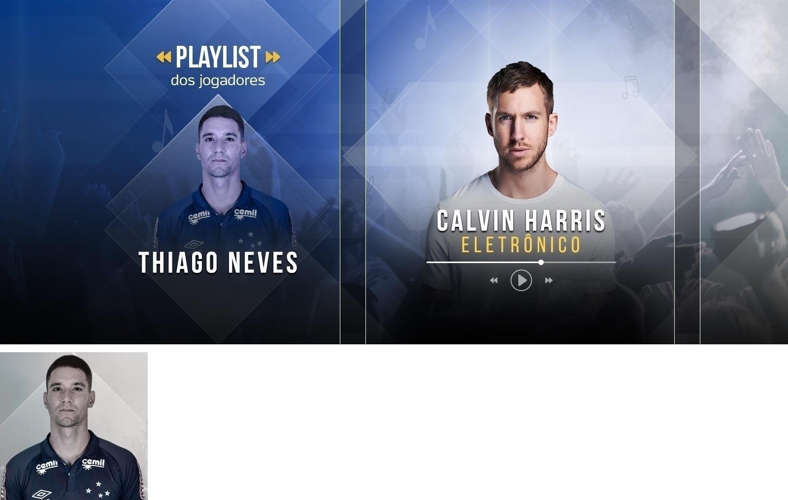Thiago Neves - Calvin Harris - Arte/UOL