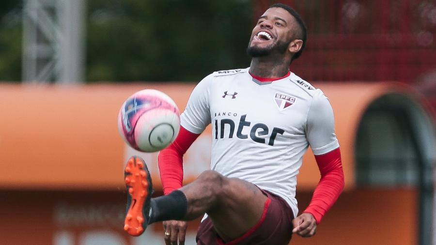 No São Paulo, Junior Tavares atuou em 52 partidas, mas não marcou nenhum gol - Marcello Zambrana/AGIF
