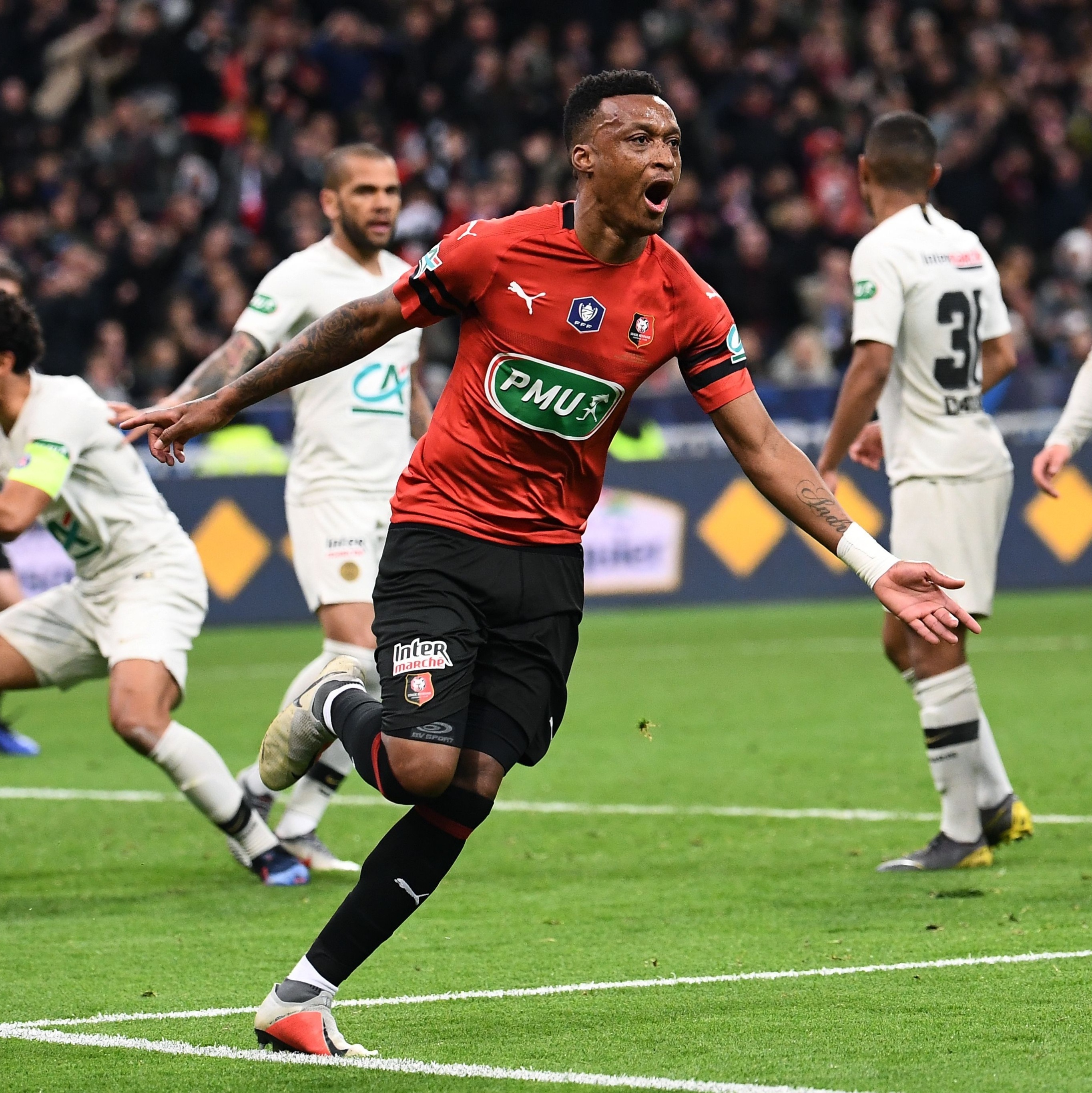 França: Rennes vence Reims e iguala Marselha no segundo lugar