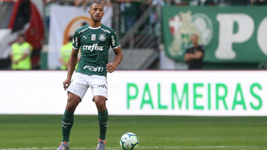 Vitor Hugo reestreou pelo Palmeiras em empate com o Bahia - Cesar Greco/Palmeiras