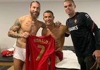 Sergio Ramos registra encontro com CR7 e Pepe: "feliz em vê-los" - Reprodução/Instagram