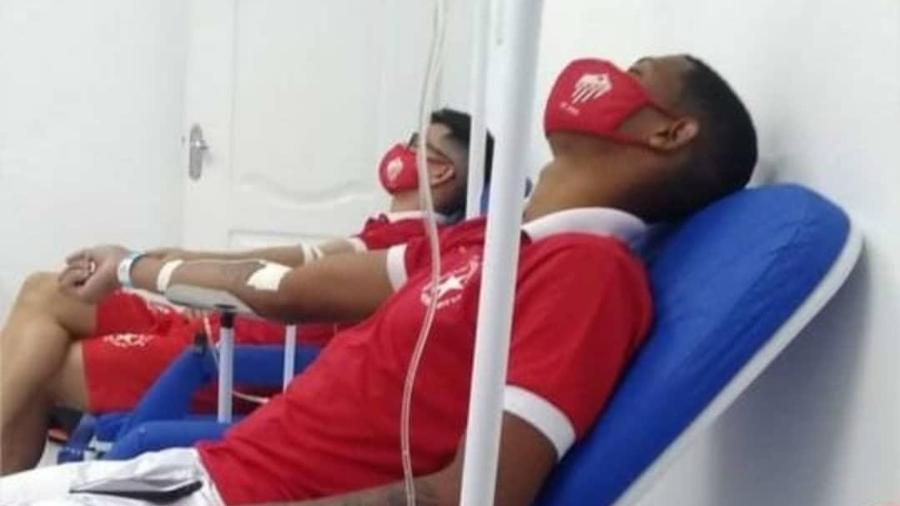 Goleiro Bruno é atendido em hospital no Pará - Divulgação/Facebook/Rio Branco-AC