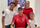 Goleiro artilheiro do sub-20 renova com o São Paulo até 2025 - Reprodução