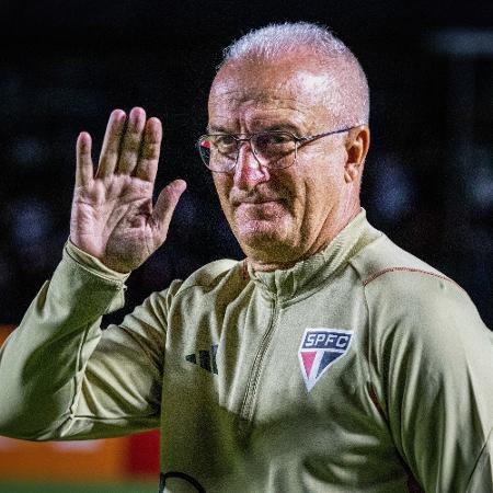 Dorival Jr, técnico do São Paulo, após a vitória sobre o Goiás, pelo Brasileirão - Abraão Soares/Agência Estado