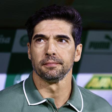 Abel Ferreira, técnico do Palmeiras, durante jogo contra o Botafogo