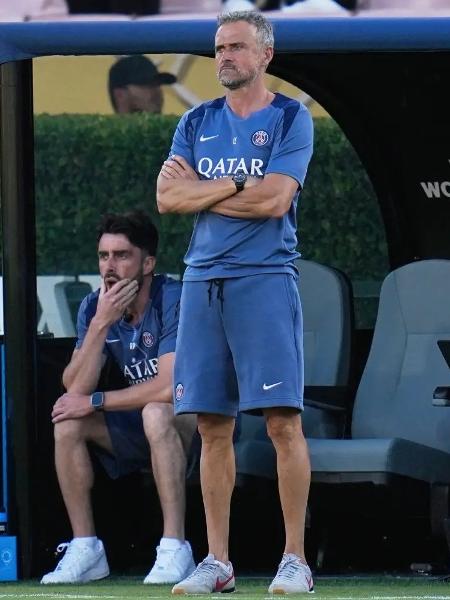 Luis Enrique pode se sagrar 'campeão de tudo' com o PSG nesta temporada Luis Enrique pode se sagrar 'campeão de tudo' com o PSG nesta temporada