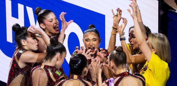 Brasil se destaca e garante duas finais no Mundial de ginástica rítmica