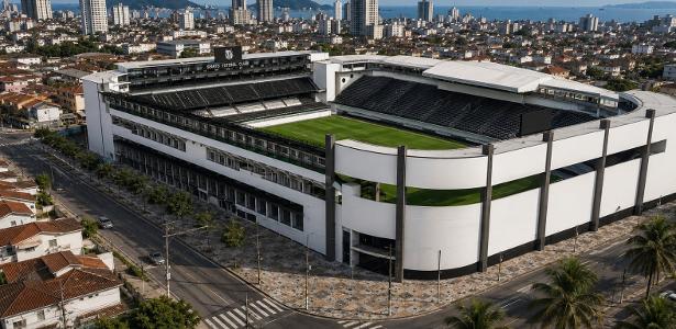 Obras na Vila Belmiro não alteram capacidade para duelo com Flamengo