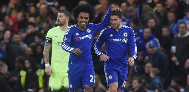 Em casa, Chelsea venceu City por 5 a 1 e avançou às quartas da Copa da Inglaterra - Will Oliver/EFE/EPA