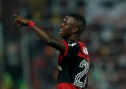 Vinicius Júnior vibra com 1º gol pelo Flamengo: 