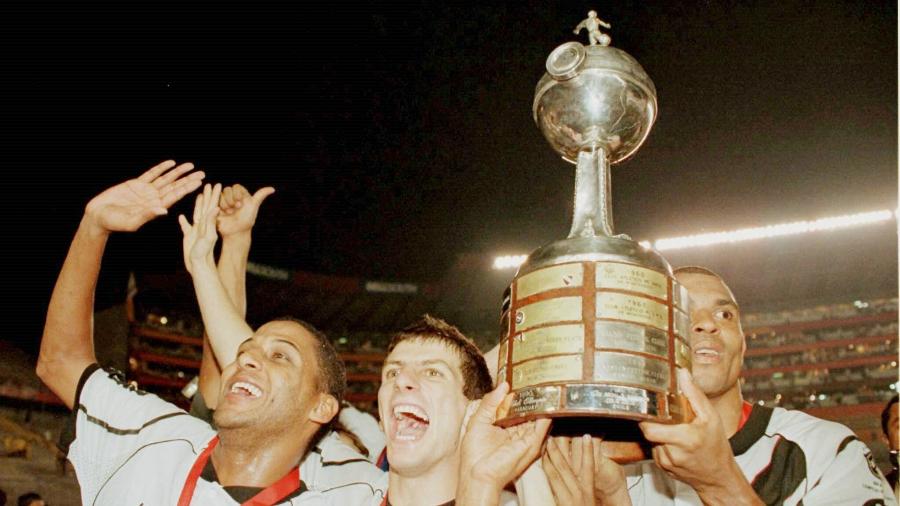 Vasco campeão da Libertadores em 1998 - Guillermo Granja/Reuters