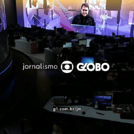 Homenagem do Jornal Nacional ao apresentador Rodrigo Rodrigues - Reprodução/Globo