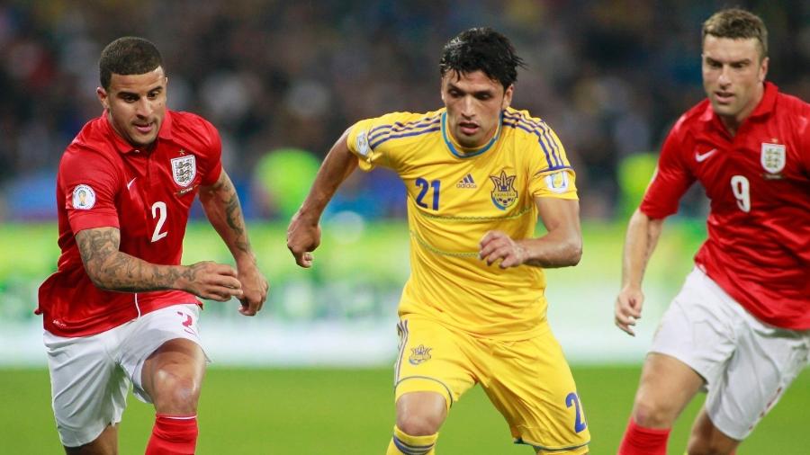 Nascido no Brasil, Edmar disputou 15 partidas pela seleção ucraniana - Gleb Garanich/Reuters