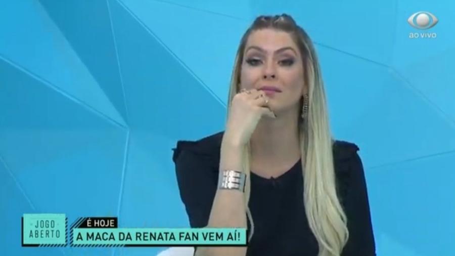 Renata Fan exalta postura do Inter apesar de eliminação na Libertadores - Reprodução/Band