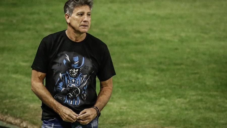 Renato Gaúcho comanda o Grêmio contra o Sport pelo Brasileirão - Paulo Paiva/AGIF
