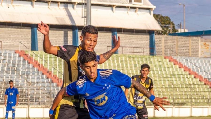 Igor Lemos busca se firmar no sub-20 do Cruzeiro para tentar uma chance na equipe principal - Rodolfo Rodrigues/Cruzeiro