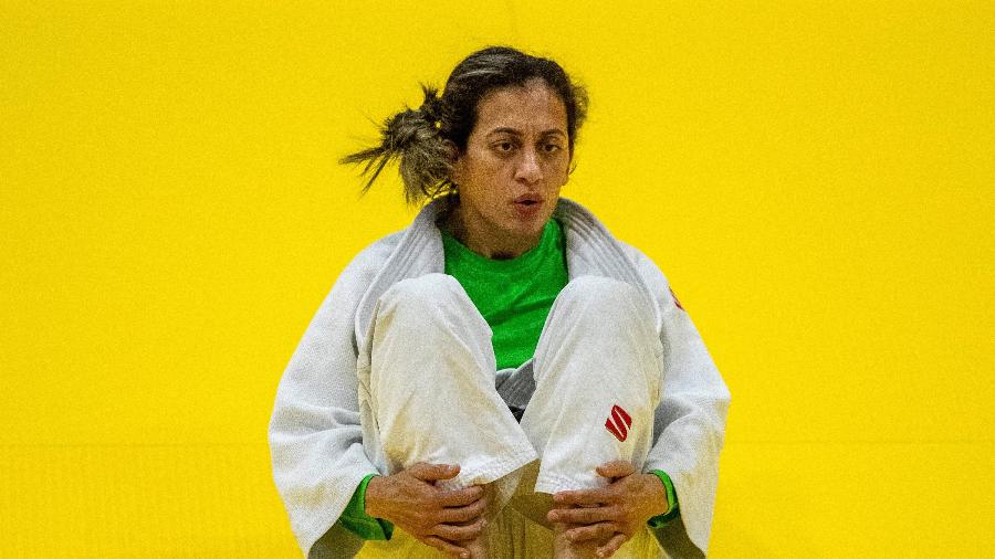 Lúcia Araújo em treino para as Paralimpíadas de Tóquio - Ale Cabral/CPB