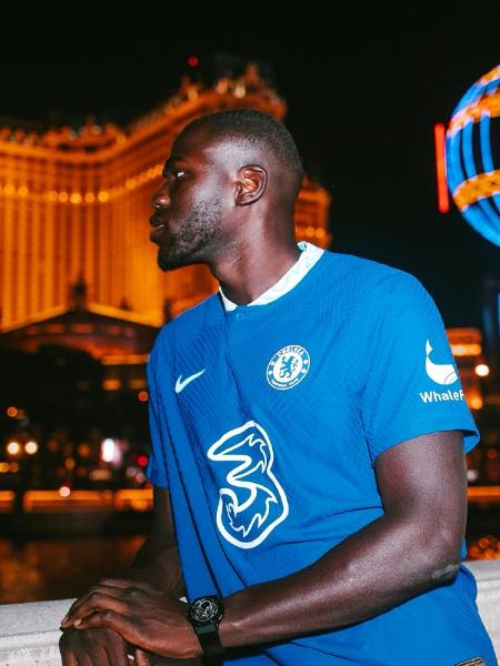Kalidou Koulibaly foi contratado pelo Chelsea após sair do Napoli - Divulgação/Chelsea FC