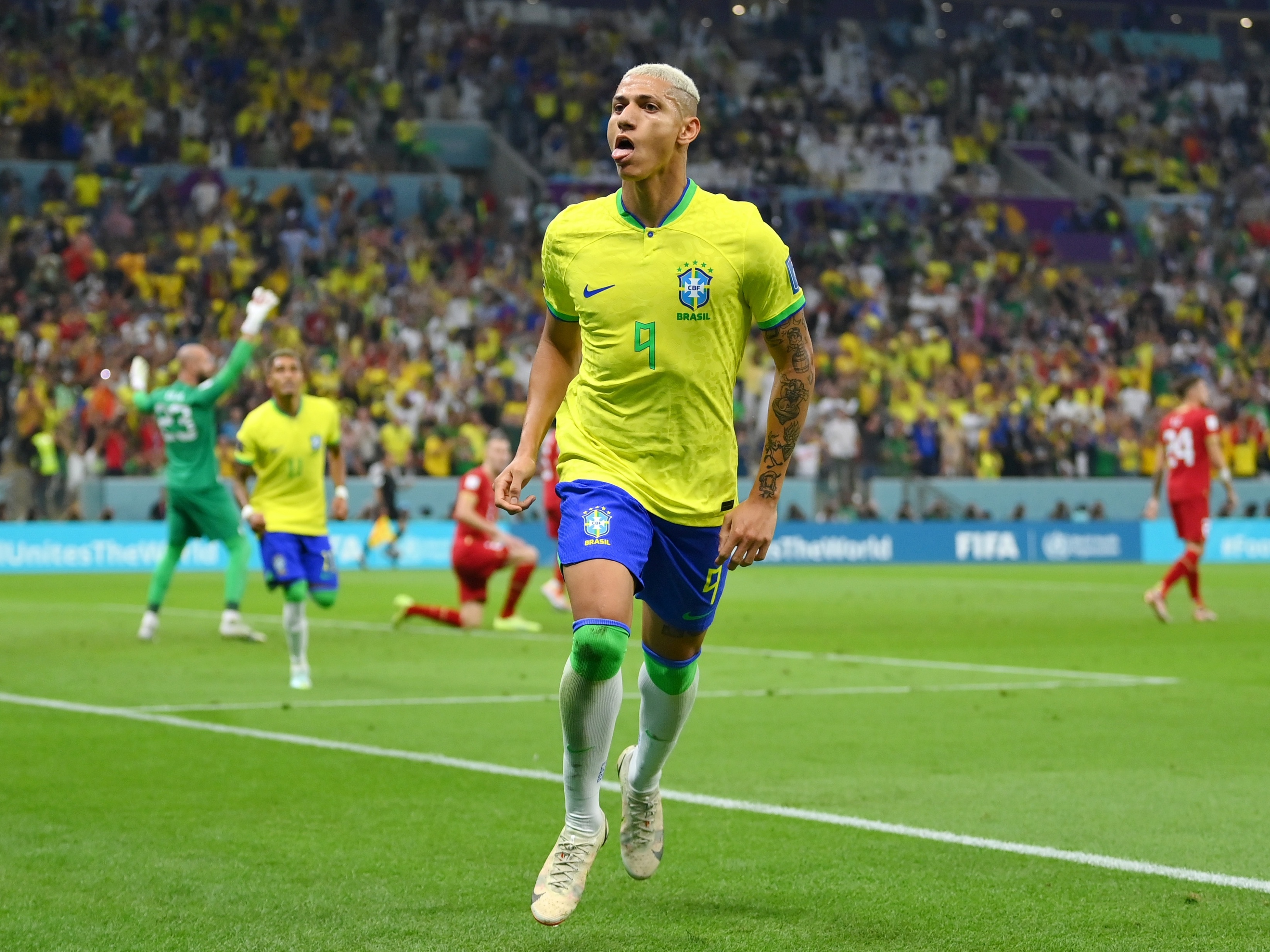 Richarlison coloca o Brasil no primeiro escalão da Copa do Qatar