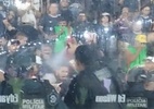 Final do Paraense tem confronto entre torcida do Remo e polícia; veja - Reprodução/Twitter - O Liberal